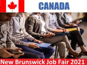 New Brunswick Job Fair 2021
