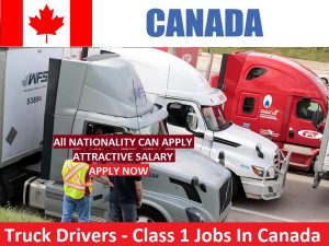 Truck Drivers - Class 1 Jobs In Canada
