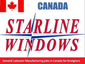 General Labourer Manufacturing jobs in Canada for foreigners