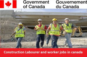 Construction Labourer and worker jobs in canada