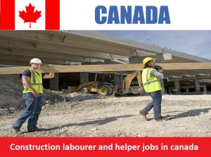 Construction labourer and helper jobs in canada