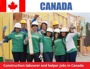 Construction labourer and helper jobs in Canada