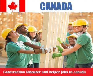 Construction labourer and helper jobs in canada