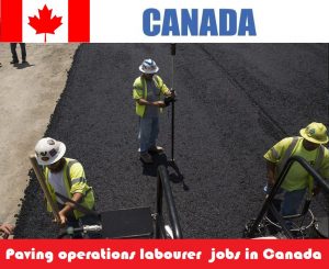 Paving operations labourer jobs in Canada
