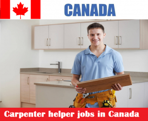 Carpenter helper jobs in Canada for foreigners 1