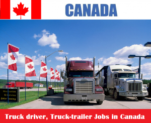 Truck driver, Truck-trailer Jobs in Canada
