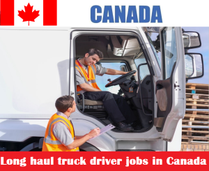 Long haul truck driver jobs in Canada