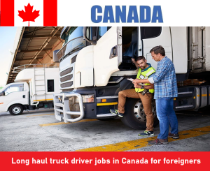 Long haul truck driver jobs in Canada
