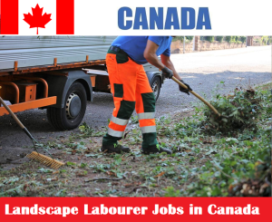 Landscape labourer jobs in Canada for foreigners