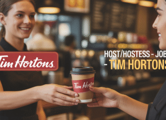 Host/Hostess & Food Service Job Opportunity at Tim Hortons in Miramichi, NB Host/Hostess & Food Service Job Opportunity at Tim Hortons in Miramichi, NB