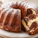 Marmorkuchen wie von Oma mit klassischer Marmorierung